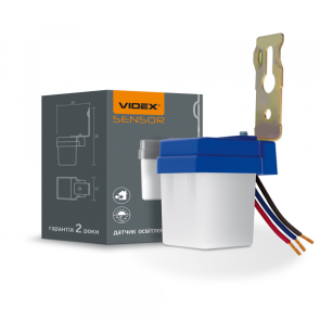 Датчик освітленості VIDEX VL-SN01 6A 220V фотометричний №5