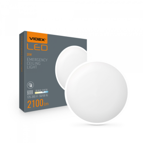 LED Светильник аварийный накладной VIDEX VL-CLR-EM200-2 20Вт 5000K 220V №1