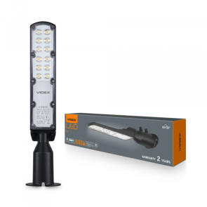 LED ліхтар вуличний VIDEX IP65 SLE18 30W 3000Lm 5000K 220V №1