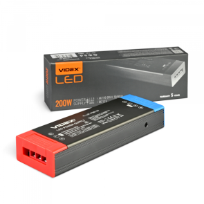 Блок питания для LED ленты VIDEX DC12V 16.6A 200W IP20 (VL-LST-P200-12V) №1