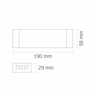 Блок питания для LED ленты VIDEX DC12V 16.6A 200W IP20 (VL-LST-P200-12V) №7