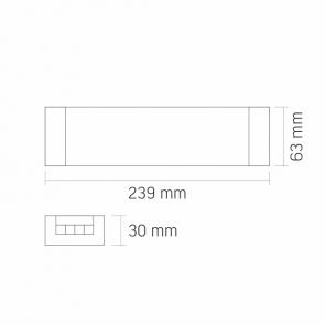Блок питания для LED ленты VIDEX DC12V 33.3A 400W IP20 (VL-LST-P400-12V) №7
