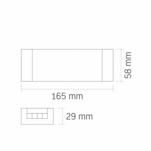 Блок питания для LED ленты VIDEX DC12V 8.25A 100W (VL-LST-P100-12V) №7