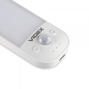 LED Светильник аккумуляторный с датчиком движения VIDEX VL-NL014W-S №28