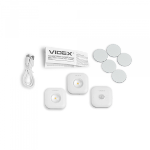 Набір LED Світильників акумуляторних з датчиком руху VIDEX VL-NL075-21 №21