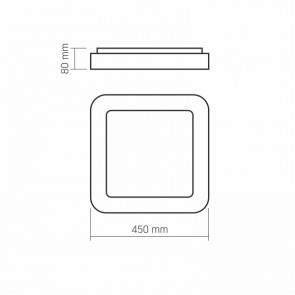 LED світильник VIDEX EDGE-SC-72Вт-BLACK (VLE-ESC-72B) №6