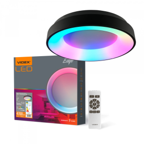 LED светильник VIDEX EDGE-RC-72Вт-BLACK (VLE-ERC-RGB-72B) №1