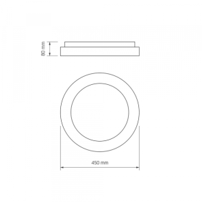 LED светильник VIDEX EDGE-RC-72W-WHITE (VLE-ERC-RGB-72W) №7