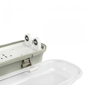 LED светильник IP65 линейный под лампу 2хТ8 VIDEX 1,2М 220V №5