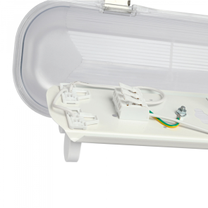 LED светильник IP65 линейный под лампу 2хТ8 VIDEX 1,2М 220V №11