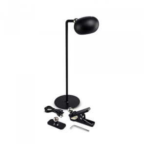 LED лампа настiльна з акумулятором VIDEX VLE-TF18B 3W 3000-5500K Чорна №8