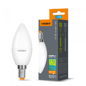 LED лампа VIDEX C37h 6W E14 4100K №1