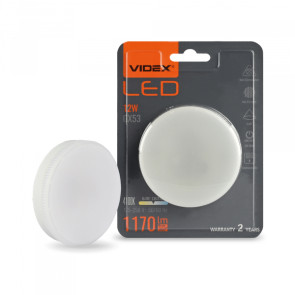 LED лампа VIDEX GX53 12W 4100K 220V №13