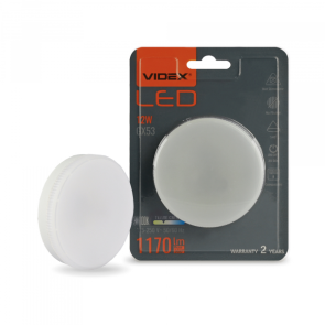 LED лампа VIDEX GX53 12W 3000K 220V №13