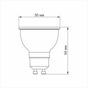 LED лампа VIDEX MR16еD 6W GU10 4100K димерная №3
