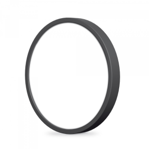 LED Светильник круглый накладной VIDEX 24Вт 5000K Black №2