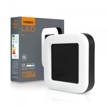 LED светильник ART IP65 квадратный VIDEX 15W 5000K Black