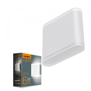 LED Светильник архитектурный AR06 IP54 VIDEX 6W 2700K белый №1