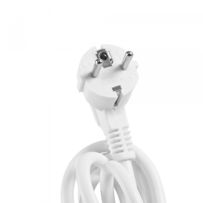 Сетевой удлинитель VIDEX ONCORD с/с 3п 3м (3x1.5мм) 2.4А 2USB+USB-C с кнопкой White №8