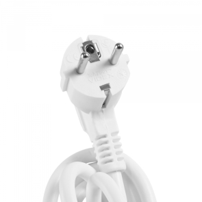 Сетевой удлинитель VIDEX ONCORD с/с 6п 3м (3x1.5мм) с кнопкой White №7