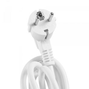 Сетевой удлинитель VIDEX ONCORD с/с 4п 3м (3x1.5мм) с кнопкой White №7