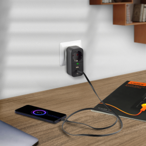 Сетевой адаптер VIDEX ONCORD с/с 1п 2.4A 2USB+USB-C Black №7