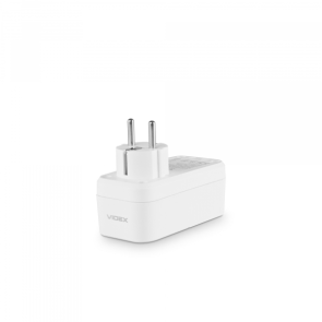 Сетевой адаптер VIDEX ONCORD с/с 1п 2.4A 2USB+USB-C White №14