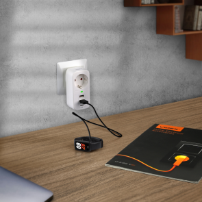 Сетевой адаптер VIDEX ONCORD с/с 1п 2.4A 2USB+USB-C White №16