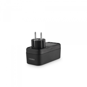 Сетевой адаптер VIDEX ONCORD с/с 1п 2.4A 2USB+USB-C Black №14