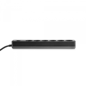 Сетевой удлинитель VIDEX ONCORD с/с 6п 3м (3x1.5мм) с кнопкой Black №16