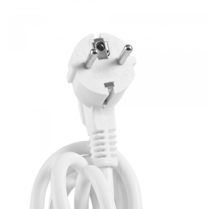 Сетевой удлинитель VIDEX ONCORD с/с 5п 3м (3x1.5мм) с кнопкой White №18