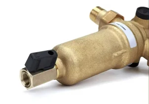 365012 Фільтр самопромивний із редуктором 1/2", латунна колба, Tervix Pro Line WD №5