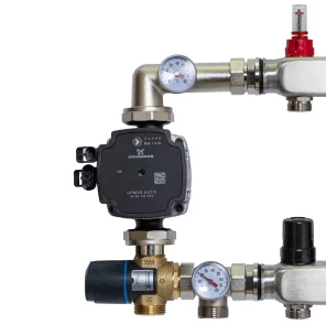 Смесительный узел 1" для теплого пола Tervix Mixset с част. насосом и клапаном ATM561 №2