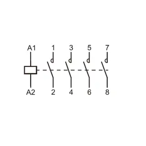 Контактор OCT, 4P, 4NO, 40А, 230В Tervix Pro Line №4