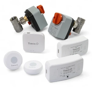 Система захисту від потопу для роз.будинку Tervix ZigBee Water Stop Premium на 2 труби 1" №2
