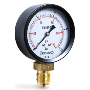 Манометр Tervix Pro Line 50 0-10 бар 1/4" рад. №3