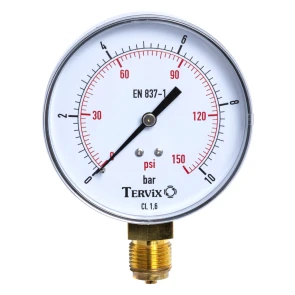 Манометр Tervix Pro Line 100 0-16 бар 1/2" рад. №2