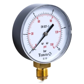 Манометр Tervix Pro Line 100 0-16 бар 1/2" рад. №3