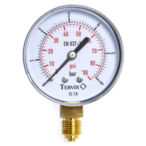 Манометр Tervix Pro Line 100 0-6 бар 1/2" рад. №2
