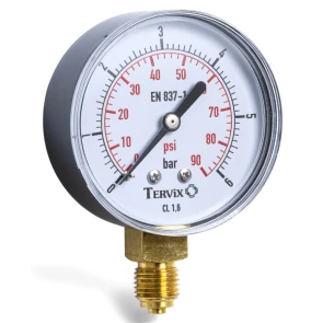 Манометр Tervix Pro Line 100 0-6 бар 1/2" рад. №3