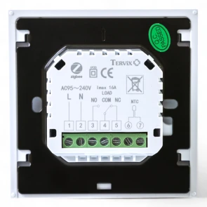 Термостат з ZigBee управлінням Tervix Pro Line для газового/електричного котла №3