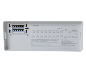 Розумний контролер для водяної теплої підлоги Tervix Pro Line X10 ZigBee (8 зон) №3
