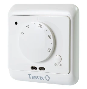 Термостат для водяної / електричної теплої підлоги Tervix Simple №4