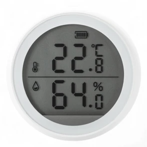 Беспроводной датчик температуры и влажности с экраном Tervix Pro Line ZigBee T&H №5