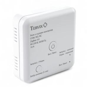 Розумний перемикач Tervix Pro Line ZigBee Dry Contact On/Off (реле з "сухим" контактом) №3