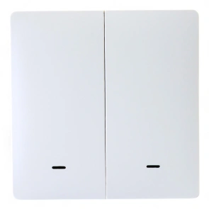 Умная клавишная кнопка-выключатель Tervix Pro Line ZigBee Push Button (battery) 2 клавиши №2