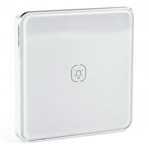 Розумний сенсорний вимикач Tervix Pro Line ZigBee Touch Switch (1 клавіша), без нуля №4