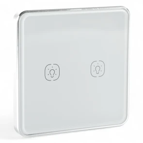 Розумна сенсорна кнопка-вимикач Tervix Pro Line ZigBee Touch Button (battery) 2 клавіші №2