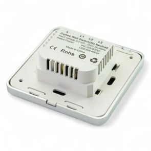 Розумний сенсорний вимикач Tervix Pro Line ZigBee Touch Switch (3 клавіші), без нуля №3