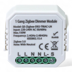 Розумний вимикач - регулятор Tervix Pro Line ZigBee Dimmer (1 клавіша) №2
